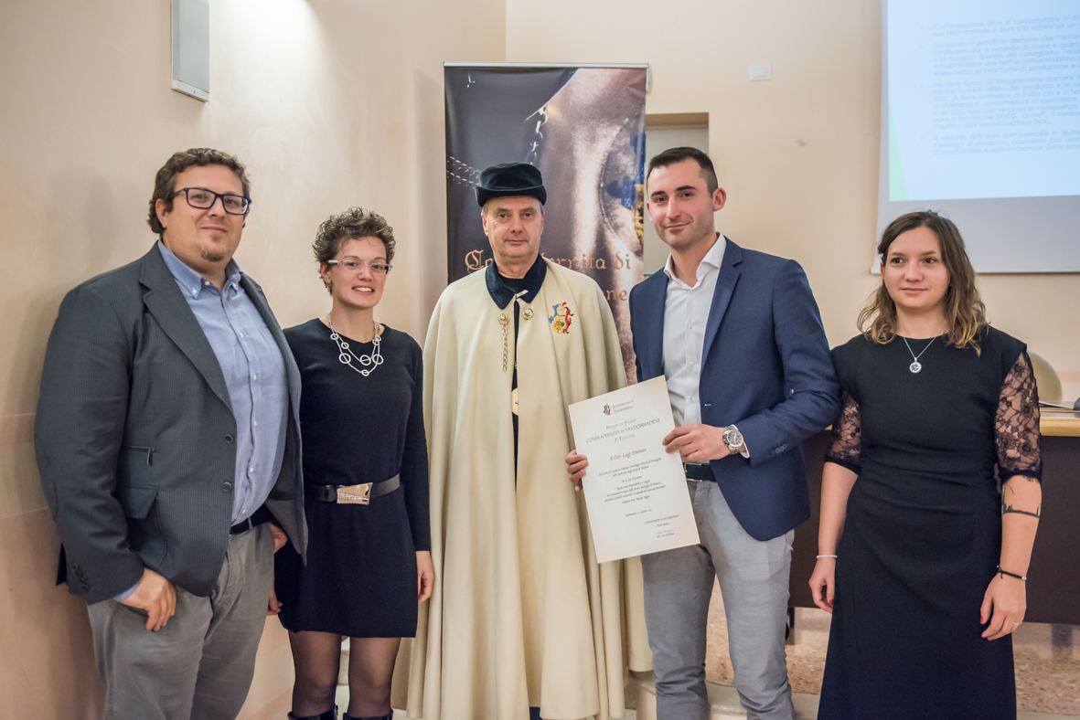 Assegnazione 3° Premio di Laurea “Confraternita di Valdobbiadene” a Luigi Stramare